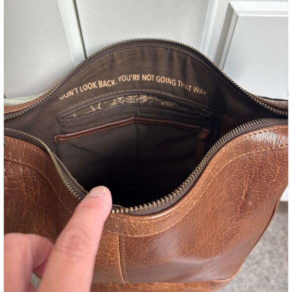 STS Ranchwear Bag Crossbody Purse Cowhide Patchwork Concealed Carry - Picture 6 of 6